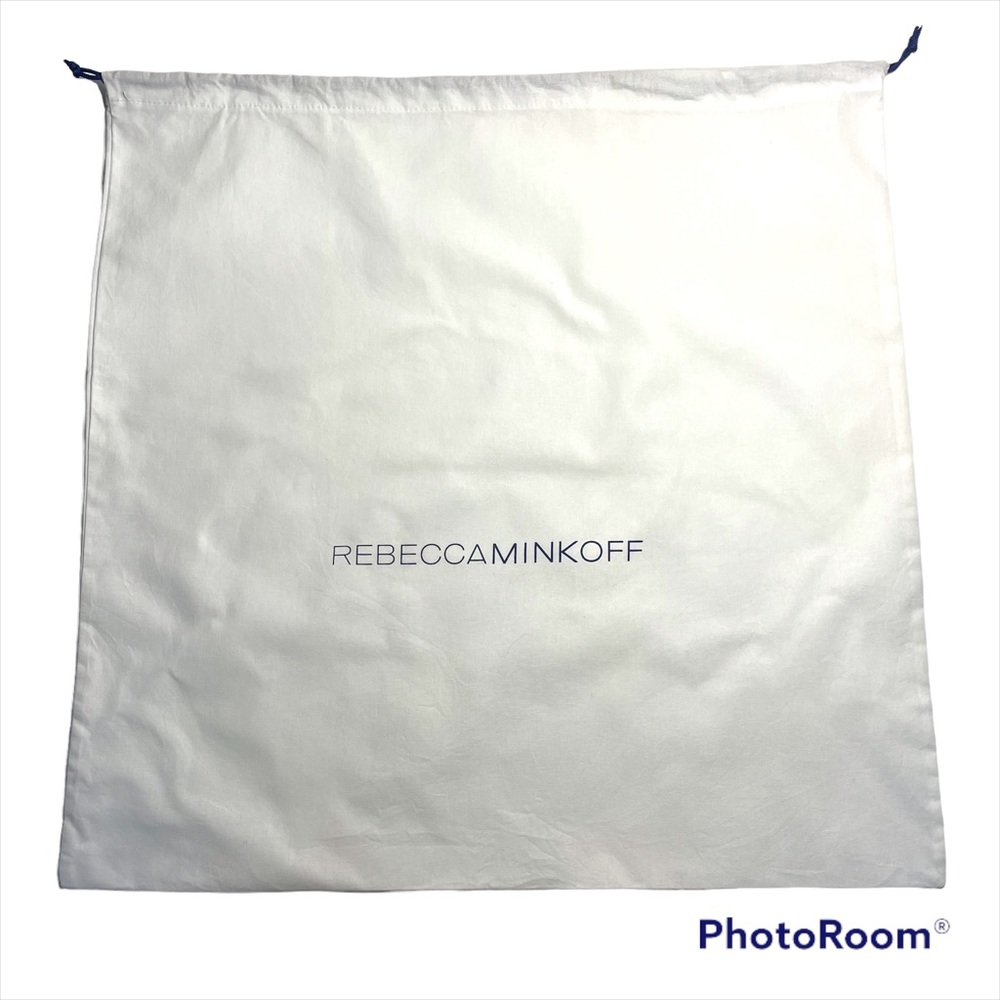 REBECCA MINKOFF WHITE DUST BAG